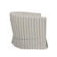 Chaise d'appoint pivotante