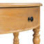Console rustique demi-lune avec tiroir et tablette-1841738947