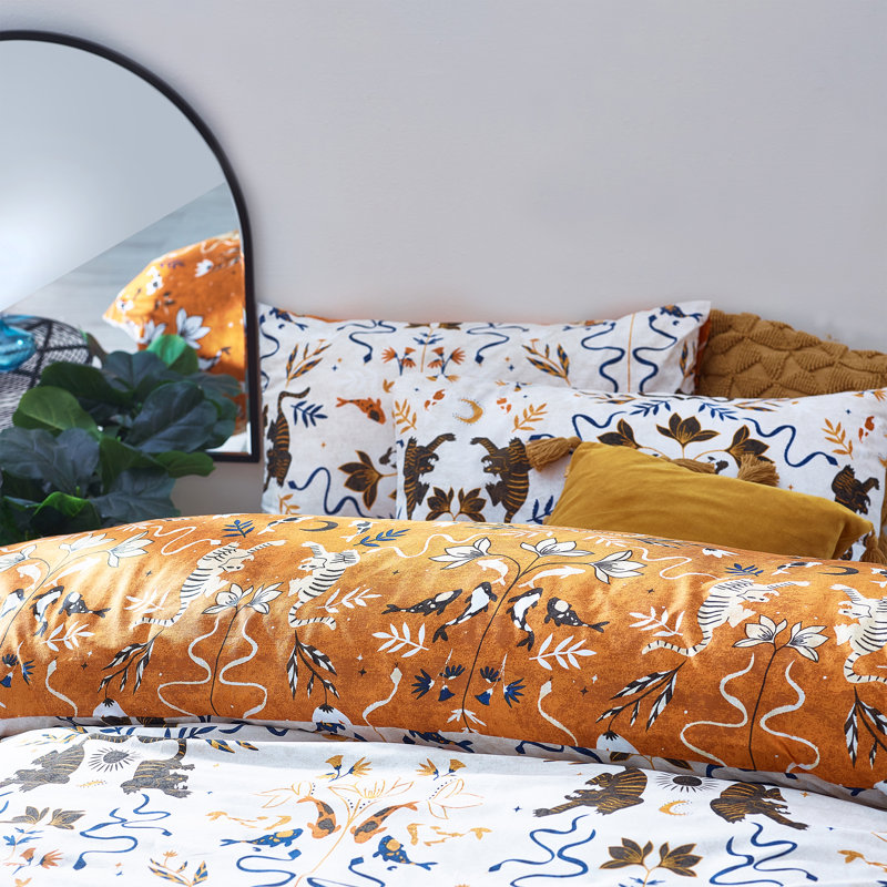Abstract Duvet Cover Set with Pillowcases, King Duvet Cover + 2 Standard Pillowcases