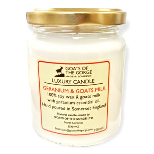 Geranium Scented Jar Candle