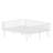 Robust Steel Support Couch Bed with Reinforced Slat System-129444909