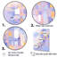«Contemporary Lavender Bold Illumination», reproduction sur toile-1782534343-1782534396
