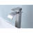 Stainless Steel Bathroom Tap With Waterfall Spout Feature, Single Handle For Precise Water Flow, Brushed Nickel A Modern Sink Effect, Made Of Superior High-Performance Faucet-128724201