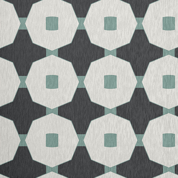 Cynar Chenille Geometric Indoor Rug