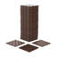 Carreaux de terrasse en plastique emboîtables-123495241
