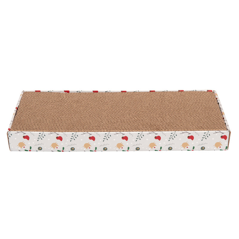 Furhaven Christmas Holiday Cat Scratcher