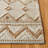 Landenberg Hand Woven Jute/Wool/Cotton Southwestern Rug in Natural/Ivory-457668245
