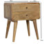 45cm W Solid Wood Bedside Table
