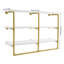 3 -Piece Iron Industrial Pipe Shelves