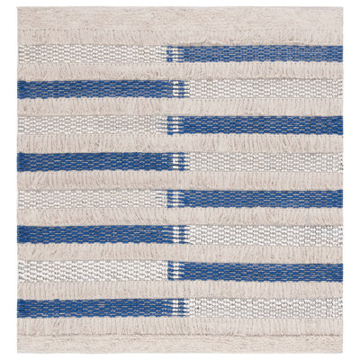 Stanwick Hand Woven Cotton Striped Rug