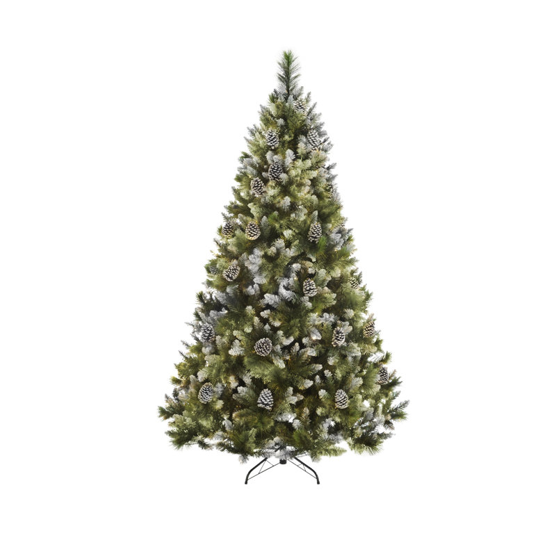 Artificial Pine Christmas Tree, 6.89ft H x 4.2ft W x 4.2ft D
