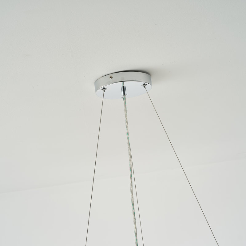 Kosuke Crystal Dimmable Drum Chandelier