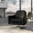 Faux Leather Swivel Armchair-1096712870