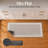 Two-Tone Beige Kitchen Runner Rug 20x48-121861075-121861077