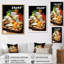 Food Gourmet Cheese Board II - Impressions encadrées pour la cuisine-135261836-110956898