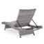 Chaise longue en osier Crete