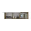 Armoire murale Tuckerman, blanc / macadamia