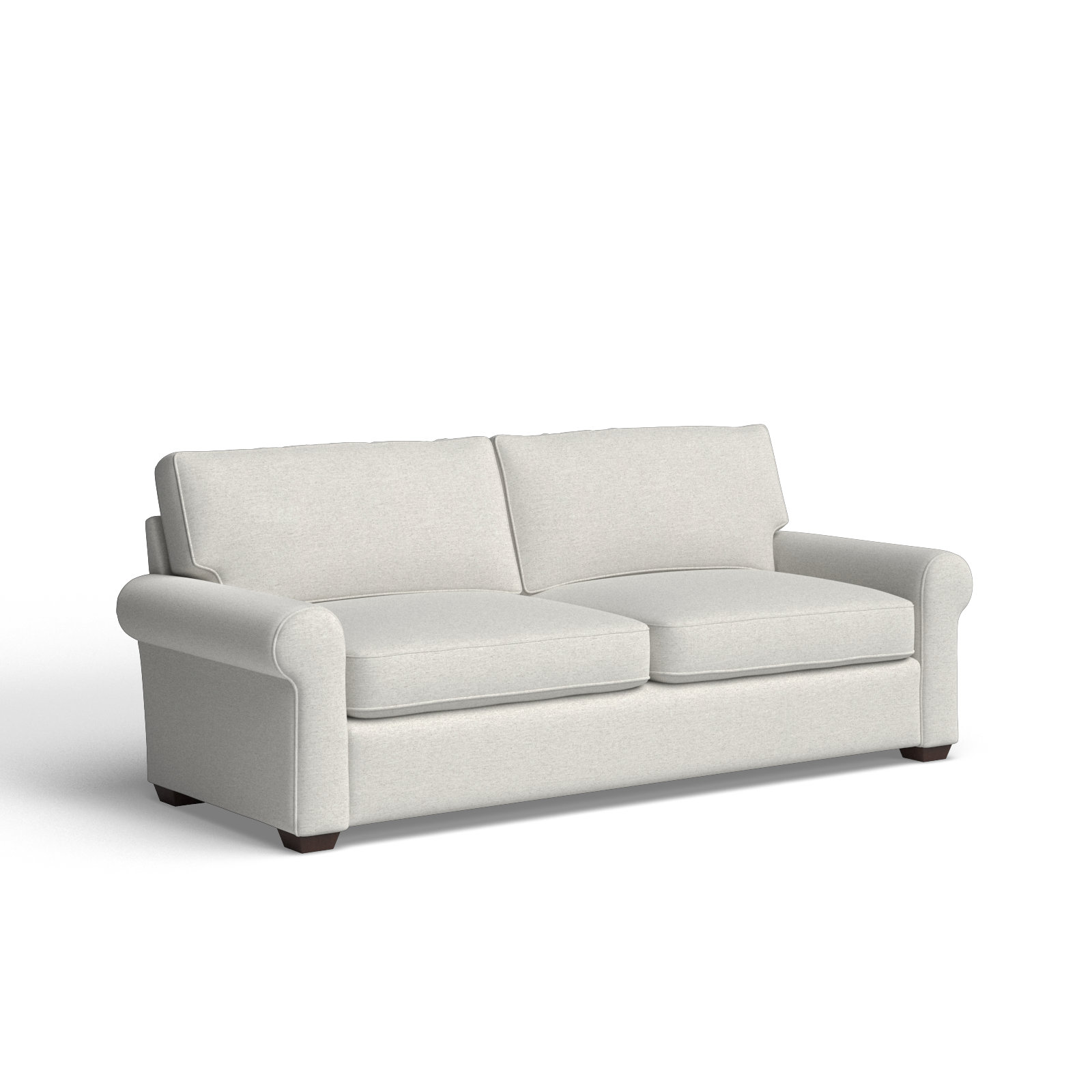 Porter 93.5'' Upholstered Sofa, Nomad Snow Crypton® Chenille