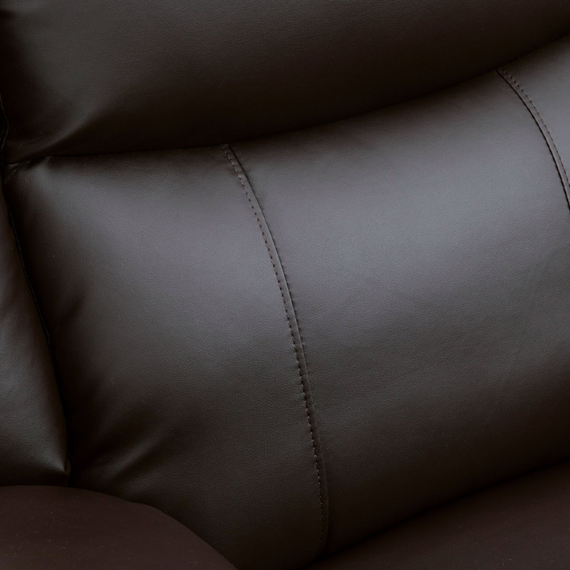 Fauteuil inclinable électrique en cuir Richel Vegan