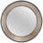 Hewett Solid Wood Round Mirror