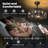 20" Retro Crystal Ceiling Fan with Light Kit and Remote Control-966798150