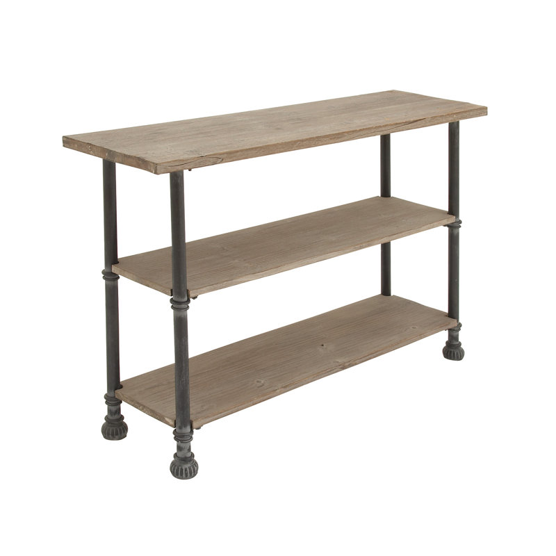 Bullock 48'' Solid Wood Top Console Table