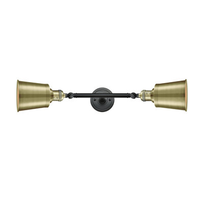 Éclairage pour meuble-lavabo à 2 lumières à intensité variable Anduin