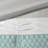 8 Piece Comforter Set Seafoam/Grey Queen