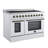Paolo 48 Inch Electric Range White-117587171