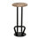 Hook Stool with Metal Frame