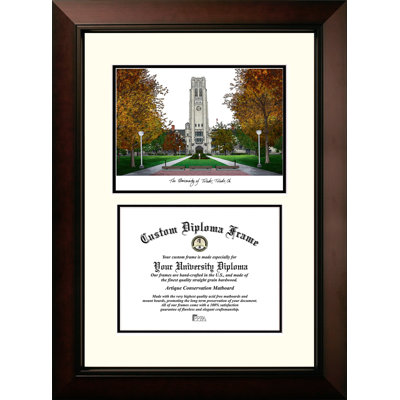 NCAA Toledo Rockets Legacy Scholar Diploma Frame