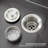 Durable Kitchen Efficiency Stainless Steel Modern Compact Undermount Sink