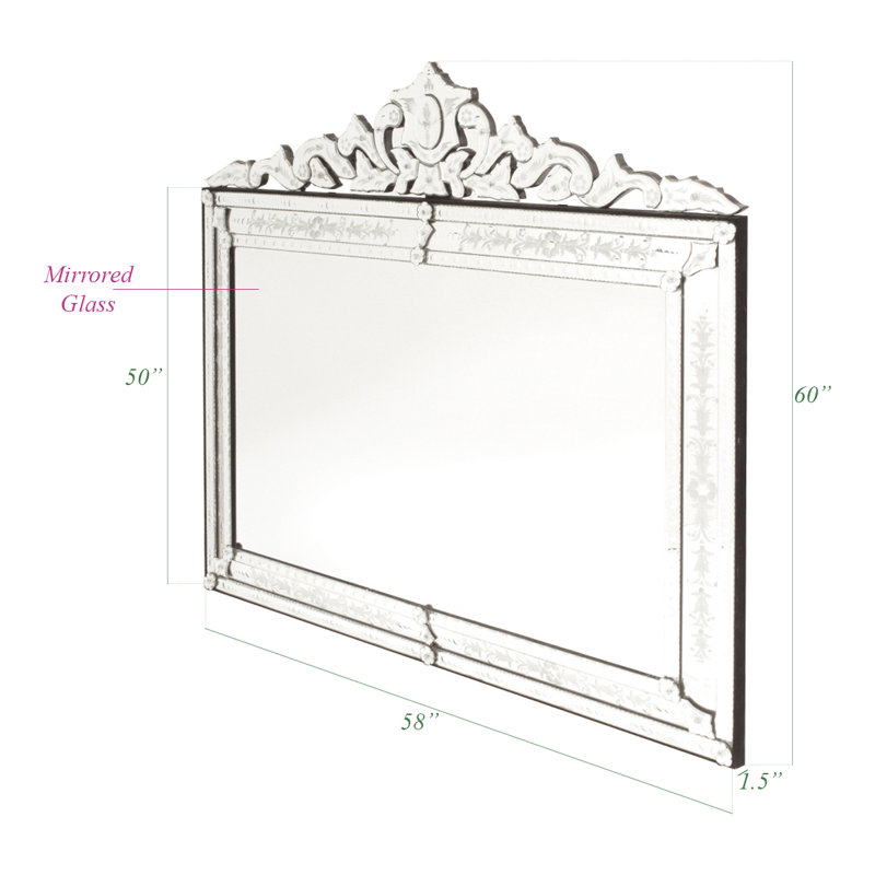 Glass Flat Wall Mirror