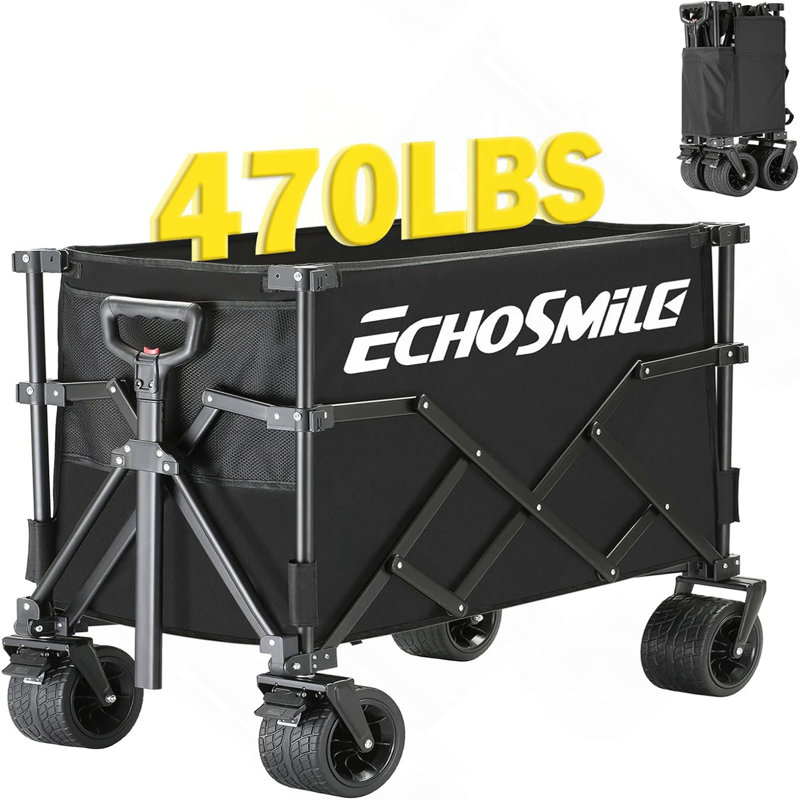 Black Taller Campers with Removable Inner Pocket