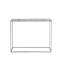 Polytric 100cm Console Table-926848961-915894204