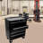 29.33'' H x 24.25'' W Utility Cart with Wheels
