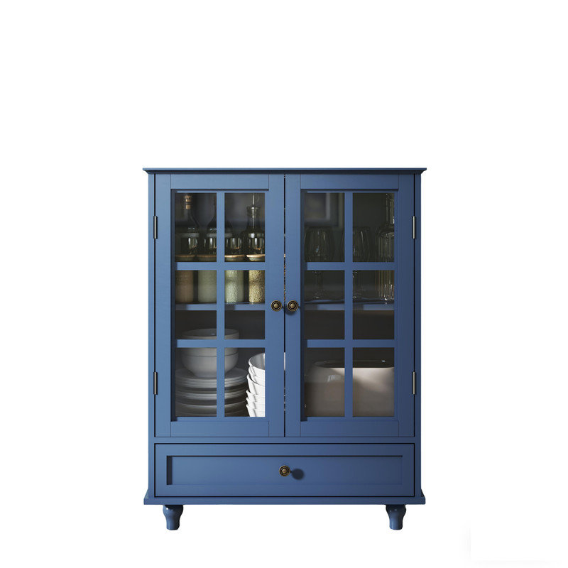 Buffet Minimalist, Bleu