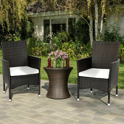 Latitude Run® Vivelle Patio Chair With Cushions & Reviews 