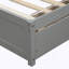 Lit plateforme simple avec rangement-179747619