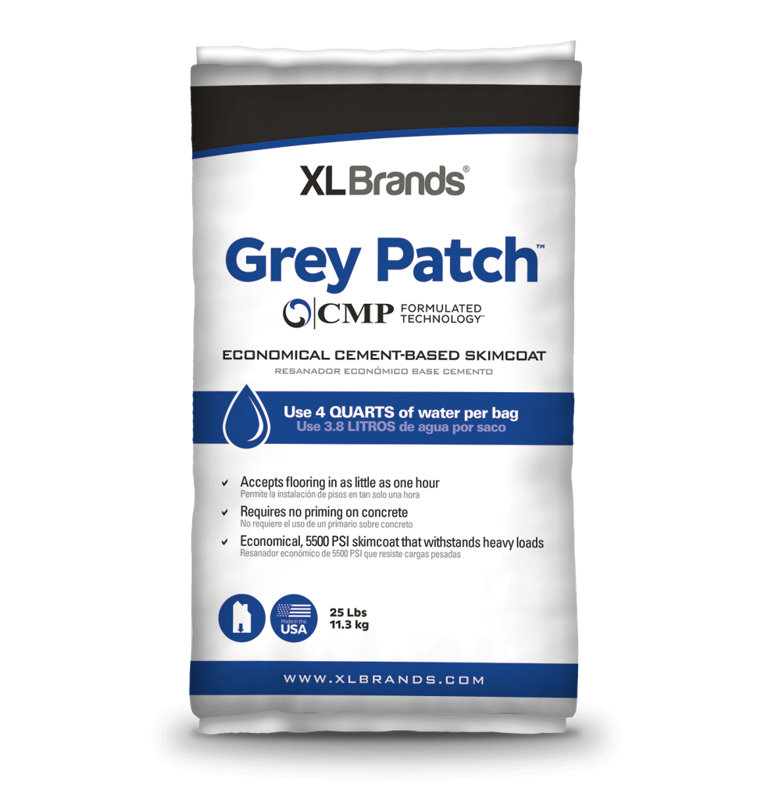 GREY PATCH ECONOMICAL CEMENT-BASED SKIM COAT
