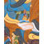 Gourou assis Rinpoché (Brocadeless Thangka)