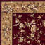 Tapis rouge / beige Faizan-125543869