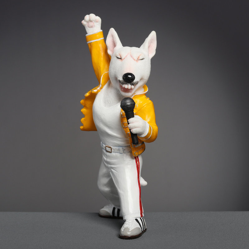 Figurine 5,12 pouces Bull Terrier