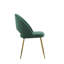 Chaise d'appoint rembourrée en velours Liara-1851222511-1811472510