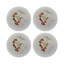 Zodiac Gemini Vegan Leather Round Pebble Placemat-49304907