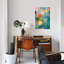 «Color Essay in Turquoise», reproduction sur toile-32591787