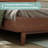45'' Mid-century Solid Wood Bed Frame With Headboard-98975053-98975052
