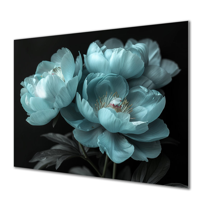 Impression d'art mural Runkle - pivoines, H 12 po x l 20 po, Sans cadre
