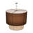 Coratello 9 - Light Dimmable Drum Chandelier