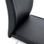 Chaises de salle à manger arquées de luxe, revêtement en polyuréthane avec pieds en métal-829522613-829522615-829522790